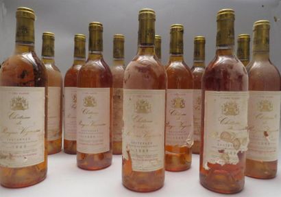 12 bouteilles Château de Rayne Vigneau -...