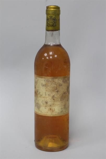 null 1 bouteille Château Suduiraut - Sauternes - 1983 (TLB -ES)