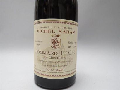 null 1 bouteille Pommard 1er Cru "le Clos Blanc" - Michel Saban - 2009