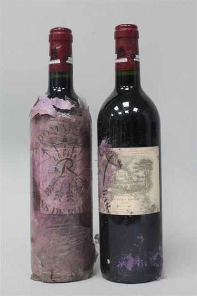 2 bouteilles Château Lafite Rotschild - 1995...