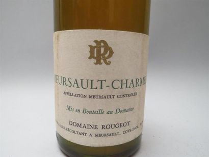 null 1 bouteille Meursault-Charmes - Domaine Rougeot - 1976