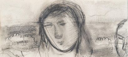 null Paul DELVAUX (1897-1994)
Dessin au crayon papier
7 x 16 cm
(Attestation de M....