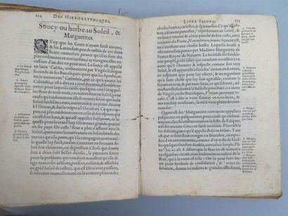 null DINET (P.). Cinq livres des hiéroglyphiques, où sont contenus les plus rares...