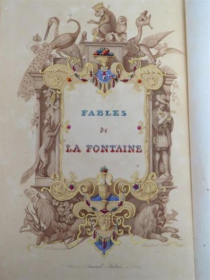LA FONTAINE (Jean de). Fables.		
Deux volumes...