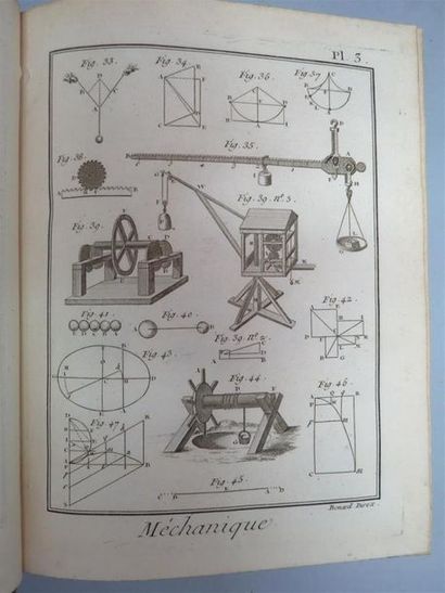 DIDEROT et D'ALEMBERT. Encyclopédie, ou Dictionnaire raisonné des sciences, des Arts...