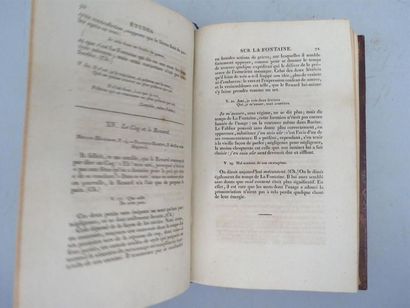 null [SOLVET (Pierre-Louis)]. Etudes sur La Fontaine ou Notes et excursions littéraires...