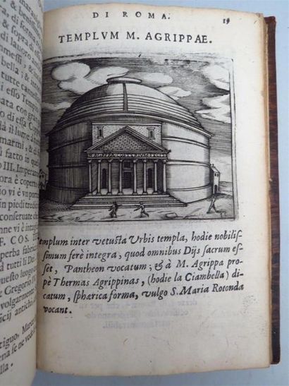 null CRULLI DE MARCUCCI (Jacomo). Grandezze della citta di Roma antiche & moderne...