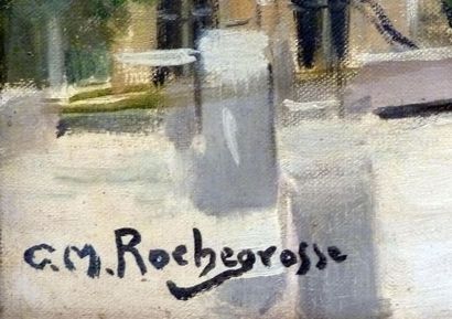 null Georges Antoine ROCHEGROSSE (1859-1938)
Les toits de Paris
Huile sur toile signée...