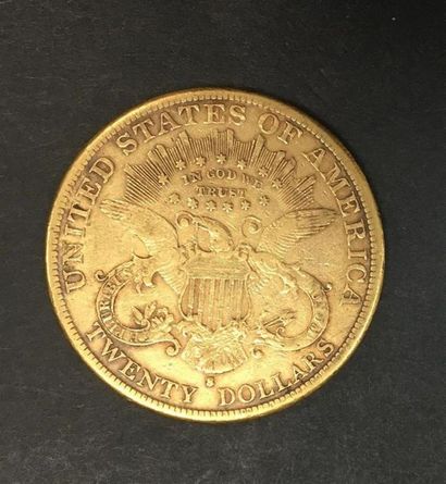 null Pièce de 20 Dollars or - 1883