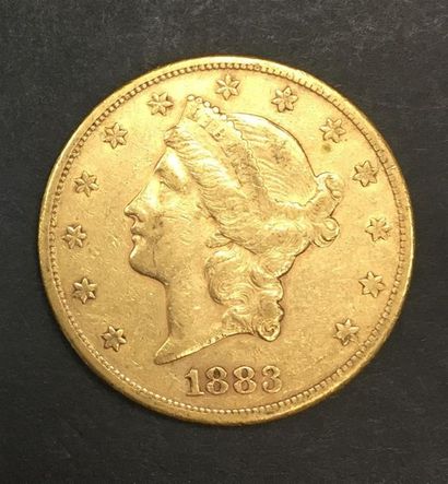 Pièce de 20 Dollars or - 1883