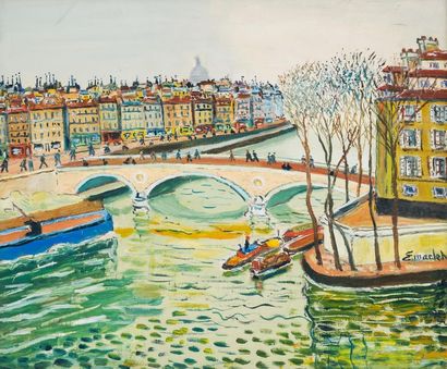 Élisée MACLET (1881-1962)
Paris, L'Ile Saint...