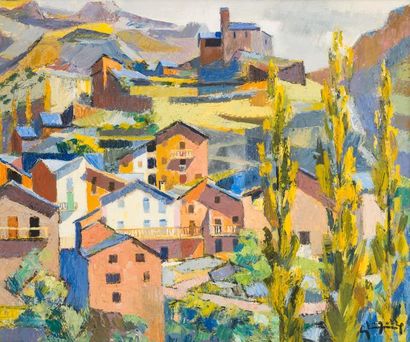 René Gaston LAGORRE (1913-2004)
Vallée d'Andorre,...