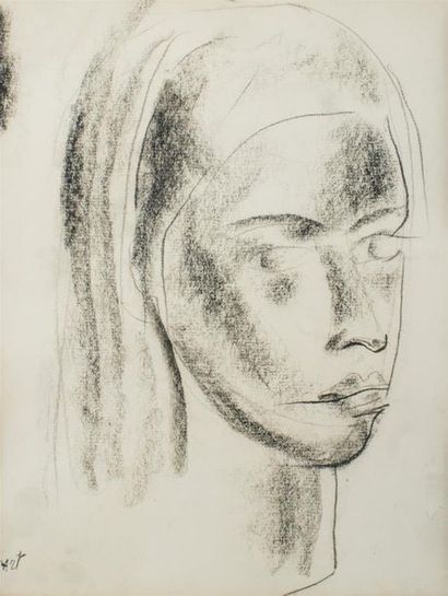 Georges ARTEMOFF (1892 - 1965)
Femme au voile...