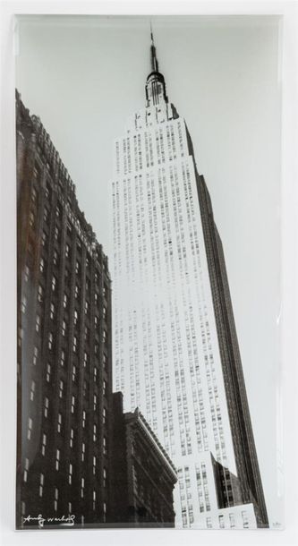 null ROSENTHAL Studio-line & Andy WARHOL
" Warhol Empire, New York" 
Important plat...