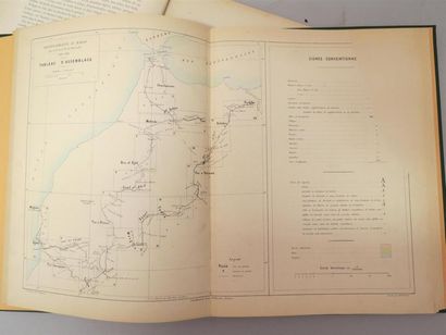 null FOUCAULD (Vicomte Ch. de). Reconnaissance au Maroc 1883-1884.
Deux volumes grand...