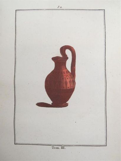 null [DAVID]. HANCARVILLE (Pierre-François Hugues). Antiquités Etrusques, grecques...