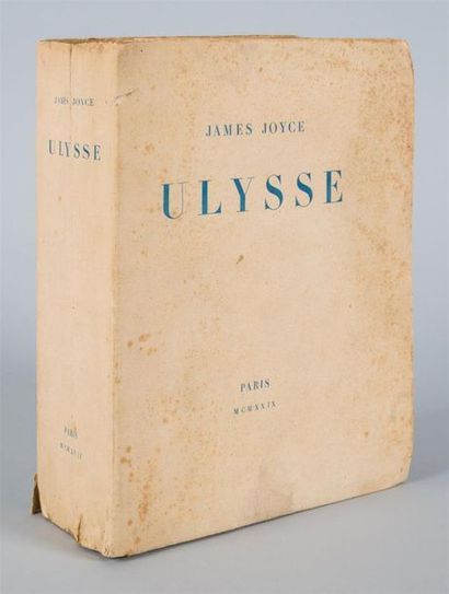 JOYCE (James). Ulysse JOYCE (James). Ulysse.
Fort volume in-quarto broché, couverture...