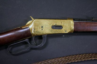 null Carabine Winchester commémorative modèle 1894 "Yellow Boy - Indian Carabine"....