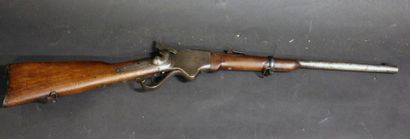 null Carabine Spencer modèle 1860 en calibre 56/50 modèle avec verrou stabbler. Légère...