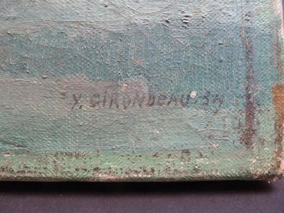 null Yvon GIRONDEAU (XIX-XX)
La danse de l'été
Huile sur toile, signée en bas à droite...