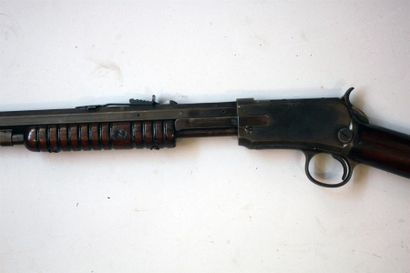 null Carabine à pompe Winchester calibre 22LR, canon octogonal en bon état, filetage...