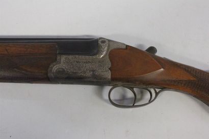 null Joli fusil de chasse superposé de fabrication Française signé Rouchouze à St...
