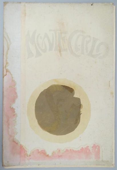 null SEM (1863-1934)
Monte Carlo
Album comprenant 11 lithographies couleurs
(piqures...