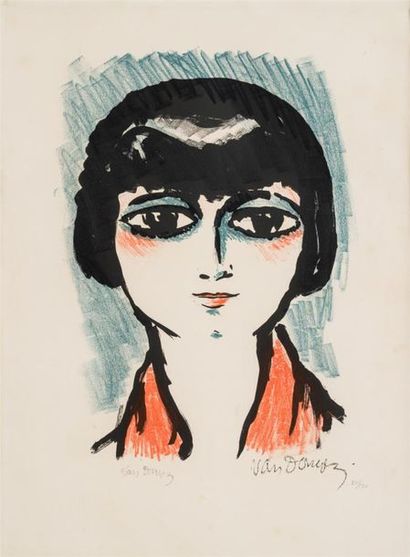 null Kees VAN DONGEN (1877 - 1968)
Parisienne
Lithographie contresignée en bas à...
