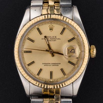 ROLEX - Oyster Perpetual Datejust - 
Montre...