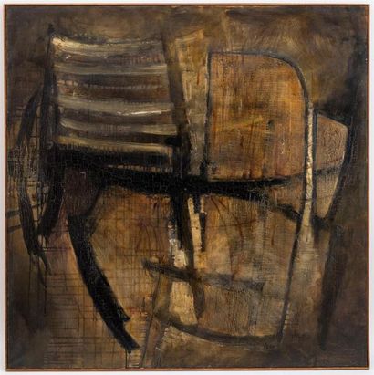 null Pierre IGON (1922-2006)
Abstraction
Huile sur toile signée en bas à droite
100...