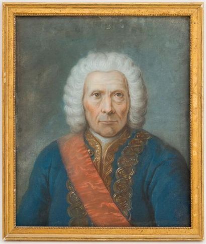 null ECOLE FRANCAISE XVIIIe
Portrait d'homme
Pastel
54 x 45 cm