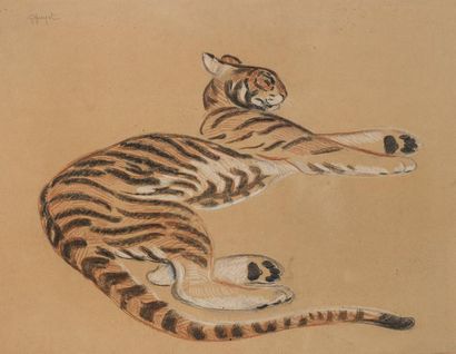 Georges Lucien GUYOT (1885-1973)
Tigre
Dessin...