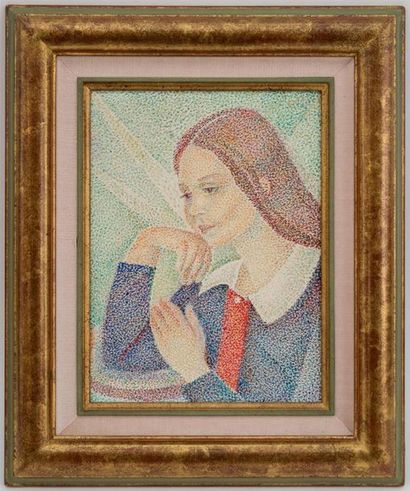 null Marie Vorobieff MAREVNA (1892-1984)
Portrait de jeune femme
Huile sur toile...