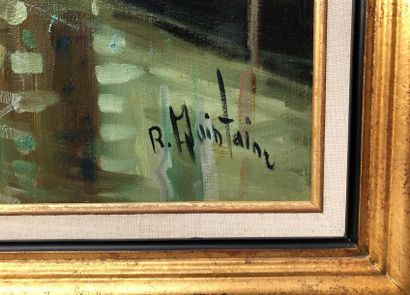 null Roger QUINTAINE (1921-2005)
Venise
Huile sur toile signée en bas à droite
80...