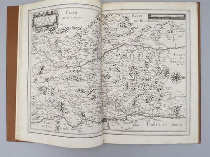 null [ATLAS]. TASSIN. Les cartes générales de toutes les provinces de France. Reveües,...