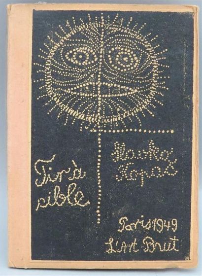 null [ART BRUT]. KOPAC (Slavko). Tir à cible. Paris, L'Art Brut, 1949. In-16 couverture...
