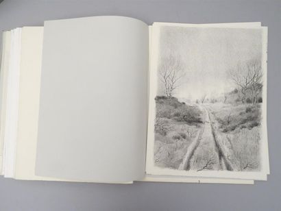 null ALAIN-FOURNIER. Le Grand Meaulnes. Paris, Éditions Vialetay, 1965. Grand in-folio...