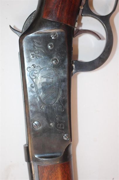 null Jolie carabine moderne Winchester 30/30 commémorative, dans la version N.R.A.,...