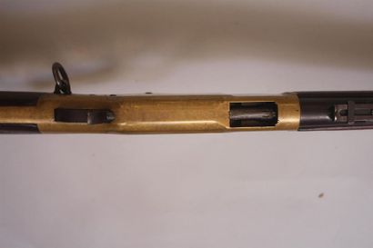 null Carabine de selle à levier de sous garde winchester 1866 en calibre 44 percussion...