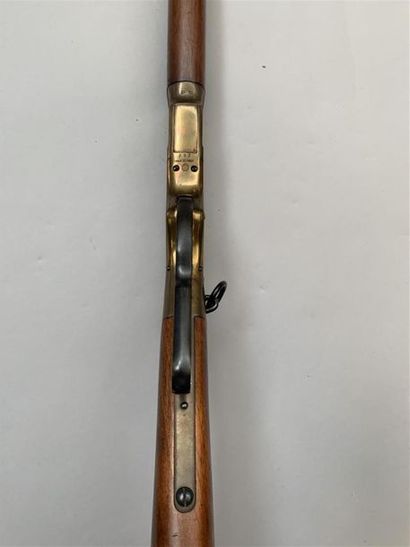 null Carabine moderne réplique « Uberti » de Winchester 1866 en calibre 44WCF. (Yellow...