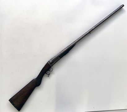 null Rare fusil juxtaposé Idéal cal. 20, canon Damas, pontet lunette (avant 1908)
N°4978....