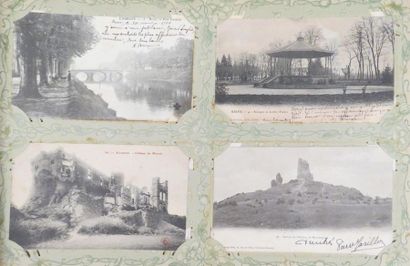 null Album de cartes postales anciennes (200 CPA environ) : Régionalisme dont Royan,...