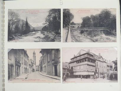 null Deux albums de cartes postales anciennes (350 CPA environ): Régionalisme dont...