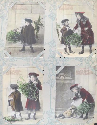 null Album de cartes postales anciennes (300 CPA environ) - HUMOUR, ENFANCE et FANTAISIES
...