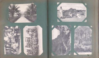 null Bel album de cartes anciennes ( environ 190 CPA) dont Algérie, Carthage, missionnaires,...