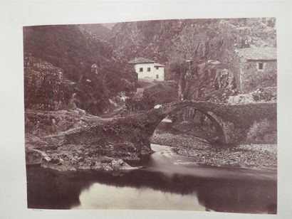 null Jules Alphonse TERPEREAU (1839-1897)
Chateau de Pau, vue ruisseau dans la montagne....