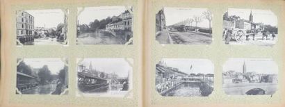 null TOULOUSE - Bel album de cartes postales anciennes (365 CPA environ)