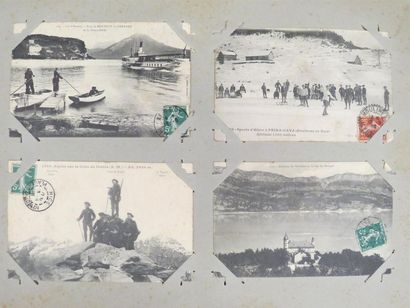 null Album de cartes postales anciennes (environ 350 CPA comprenant REGIONALISME...