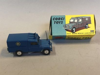 null CORGI TOYS -1 miniature en boîte :
- réf 416 : LAND ROVER RAC Radio Rescue....
