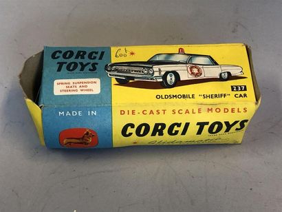 null CORGI TOYS - 1 miniature en boîte :
- réf 237 : OLDS Mobile SHERIFF Car. Très...